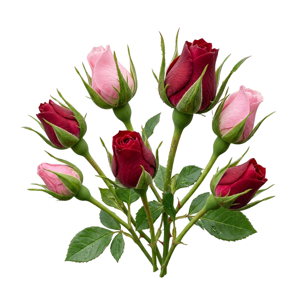 Boutons de rose